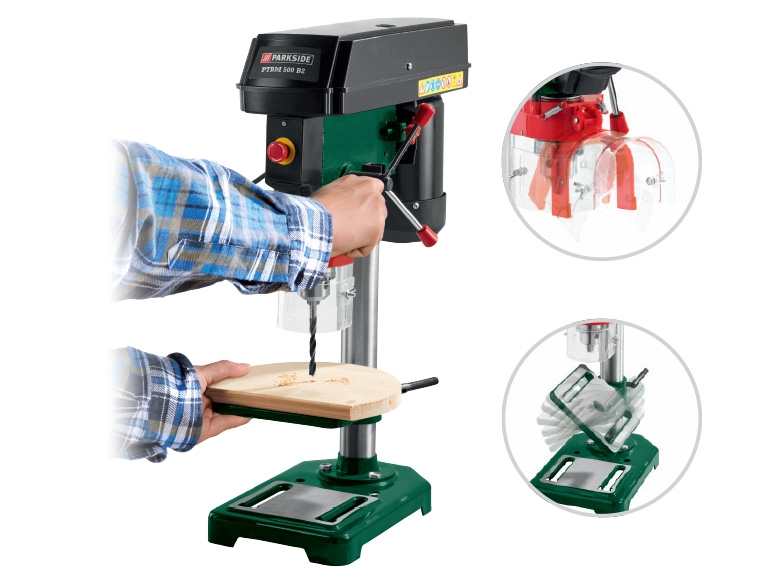 Parkside 500W Bench Pillar Drill