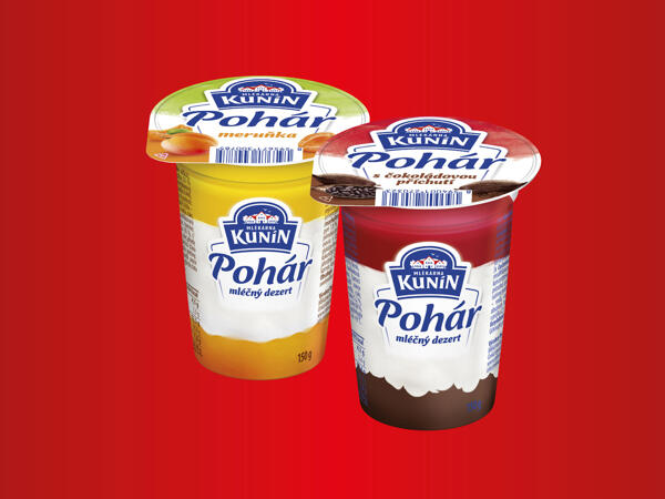 POHÁR MLÉČNÝ DEZERT