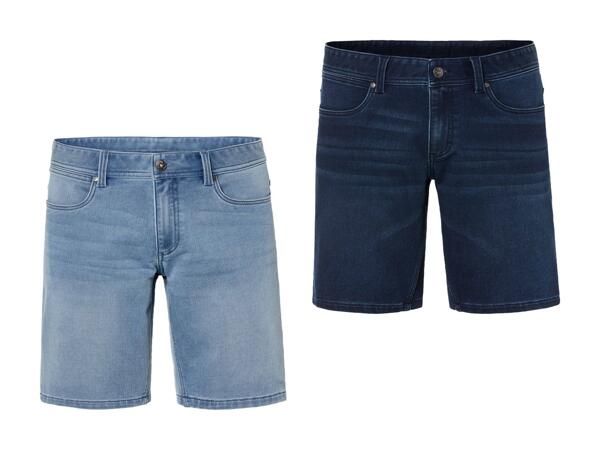 Short en jean molletonné
