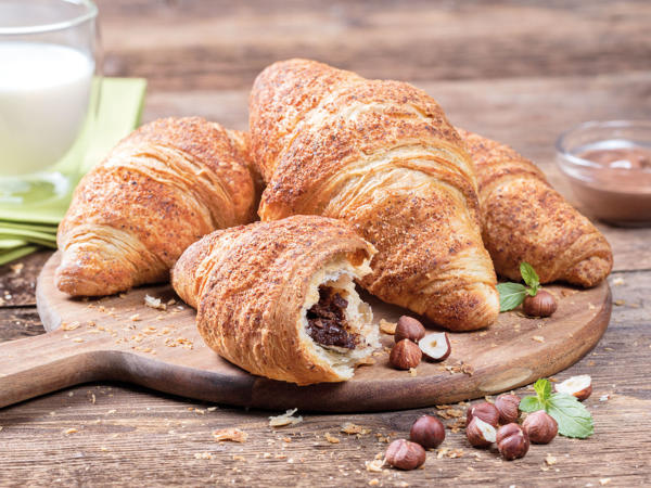 Nuss-Nougat-Croissant