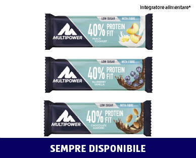 MULTIPOWER(R) 
 BARRETTE PROTEICHE FIT 40 %