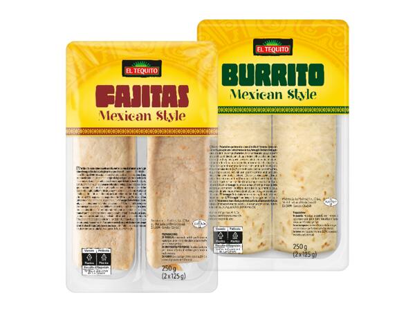 Burrito or Fajitas