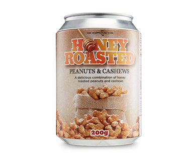 Roasted Peanut and Cashew Mix Gift Tin 200g