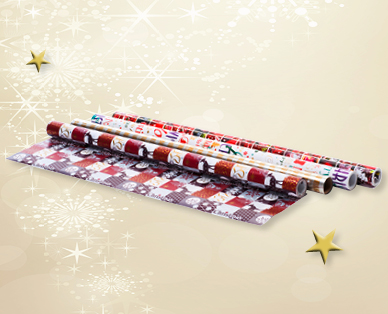 Papier cadeau de Noël
