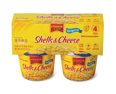 Cheese Club Shells & Cheese Cups