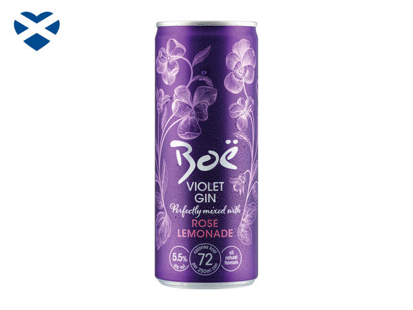 Boë Violet Gin & Rose Lemonade