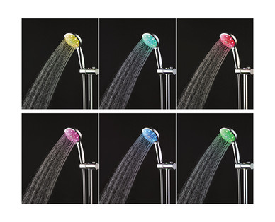 Easy Home 3-Function Color Changing LED Showerhead