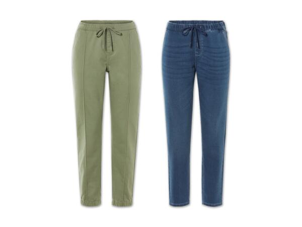Damen Denim Joggers