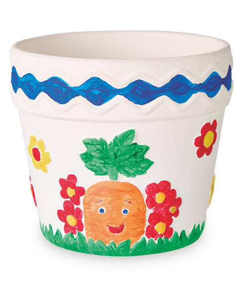 Paint Your Own Plant Pot