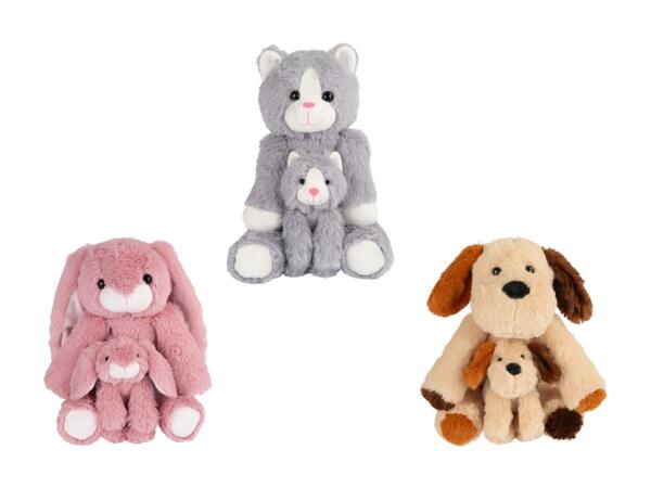 Peluche maman avec bébé