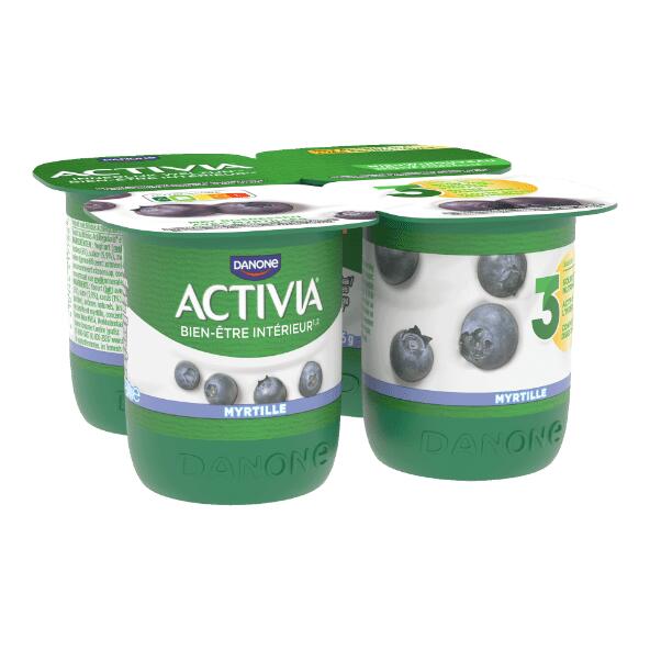 DANONE(R) Activia bosbes, 4 st.