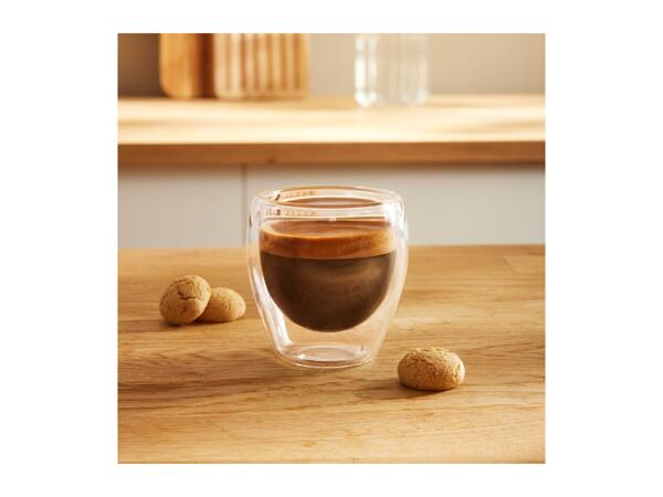 Silvercrest Espresso Glasses - 4 Pack