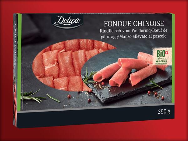 Manzo da pascolo bio per fondue chinoise