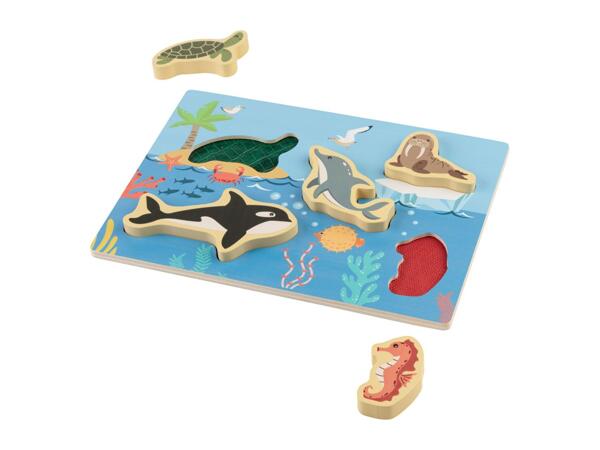 Lupilu Touch & Feel Puzzle - 6 Pieces