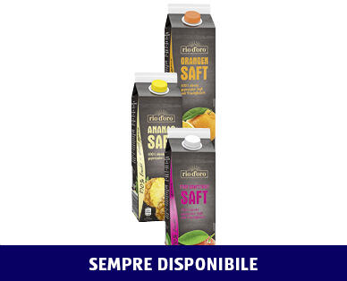RIO D'ORO(R)
SUCCO DI FRUTTA