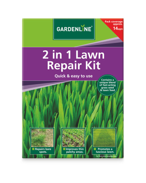 Gardenline 2 in 1 Lawn Repair Kit