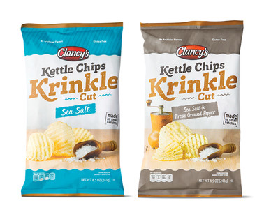 Clancy's Krinkle Cut Kettle Chips