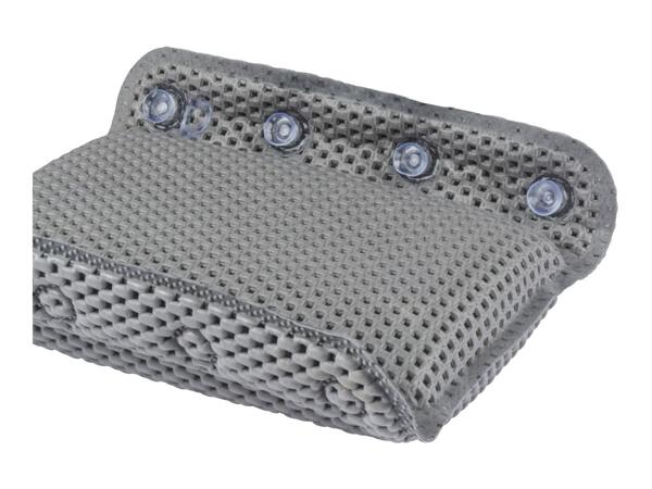 Beldray Antibacterial Bath Pillow - Grey