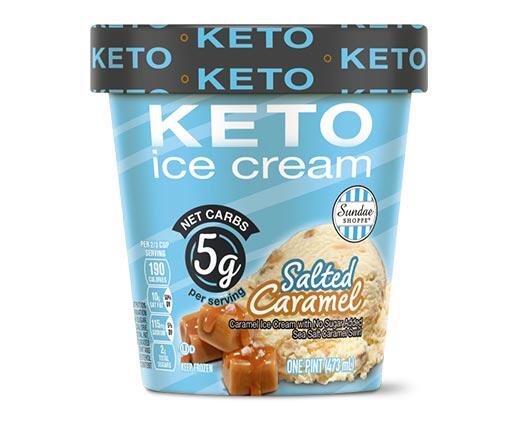 Sundae Shoppe Keto Ice Cream Pint Assorted Varieties - Aldi - US ...