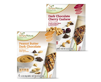 SimplyNature Fruit & Nut Bars