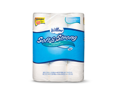 Willow 24 Double Roll Bath Tissue