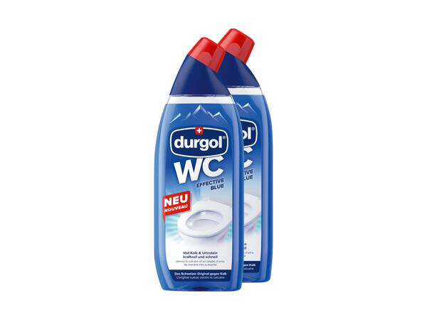 Détergent pour WC Effective Blue Durgol (valable uniquement en Suisse alémanique et en Suisse romande)