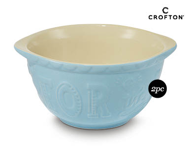 Stoneware Mixing Bowls 500ml 2pc