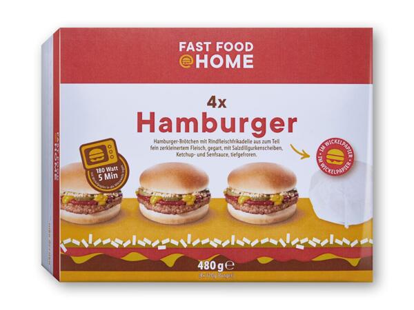 FAST FOOD HOME Burger