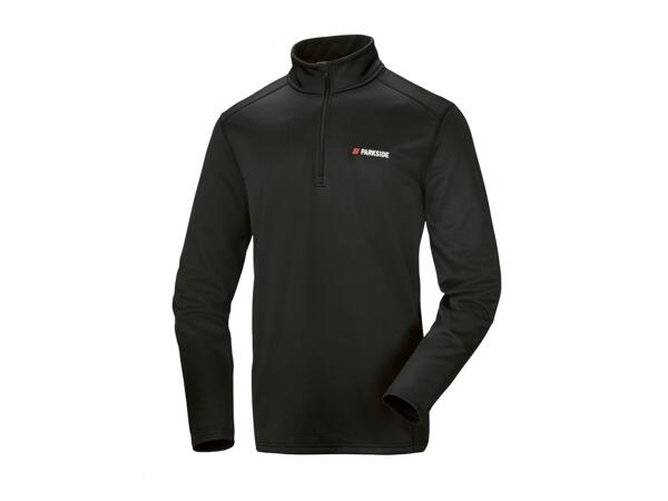 Men's thermal half-zip fleece