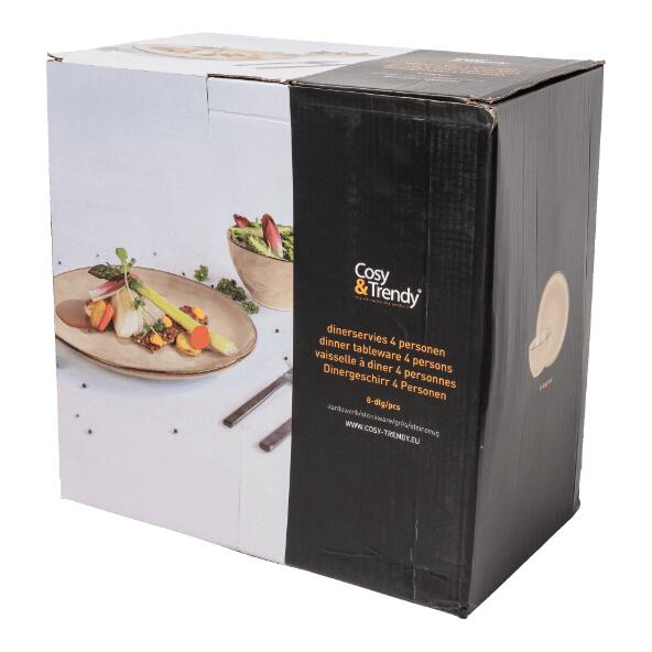 COSY & TRENDY(R) 				Service de table, 8 pcs