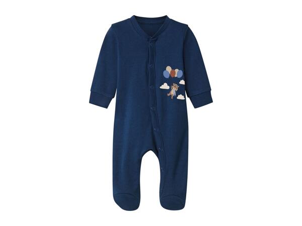 Lupilu Navy Baby Sleepsuit