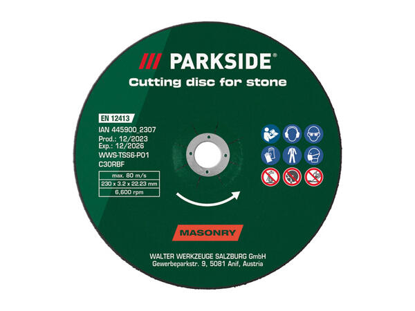 PARKSIDE(R) Sada řezných a hrubovacích kotoučů / Diamantový řezný kotouč