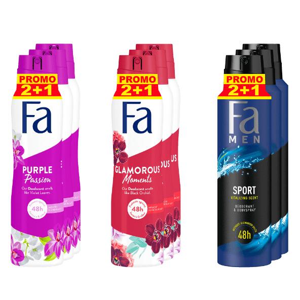 FA(R) 				Deodorant, 3 st.