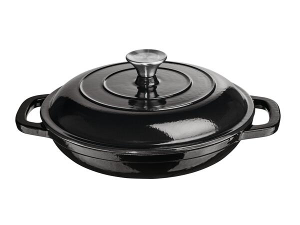 Cast Iron Shallow Casserole Dish Ø 26cm