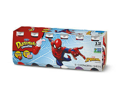 Dannon Danimals Spiderman Smoothies