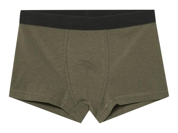 Esmara Boys' Green Cotton Rich Boxers - 3 Pack