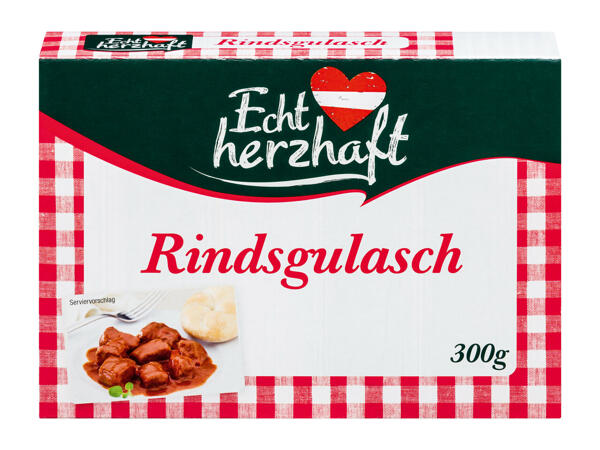 ECHT HERZHAFT Rindsgulasch oder Paprikahuhn