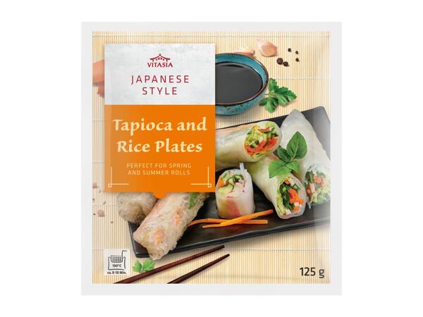 Tapioca and Rice Sheets