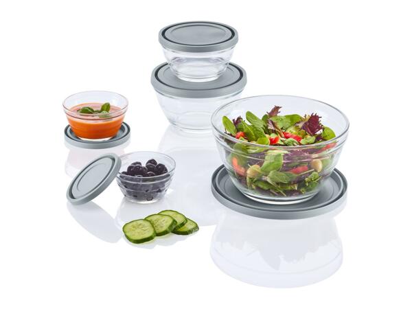 Livarno Home Glass Bowl Set - 5 Pack