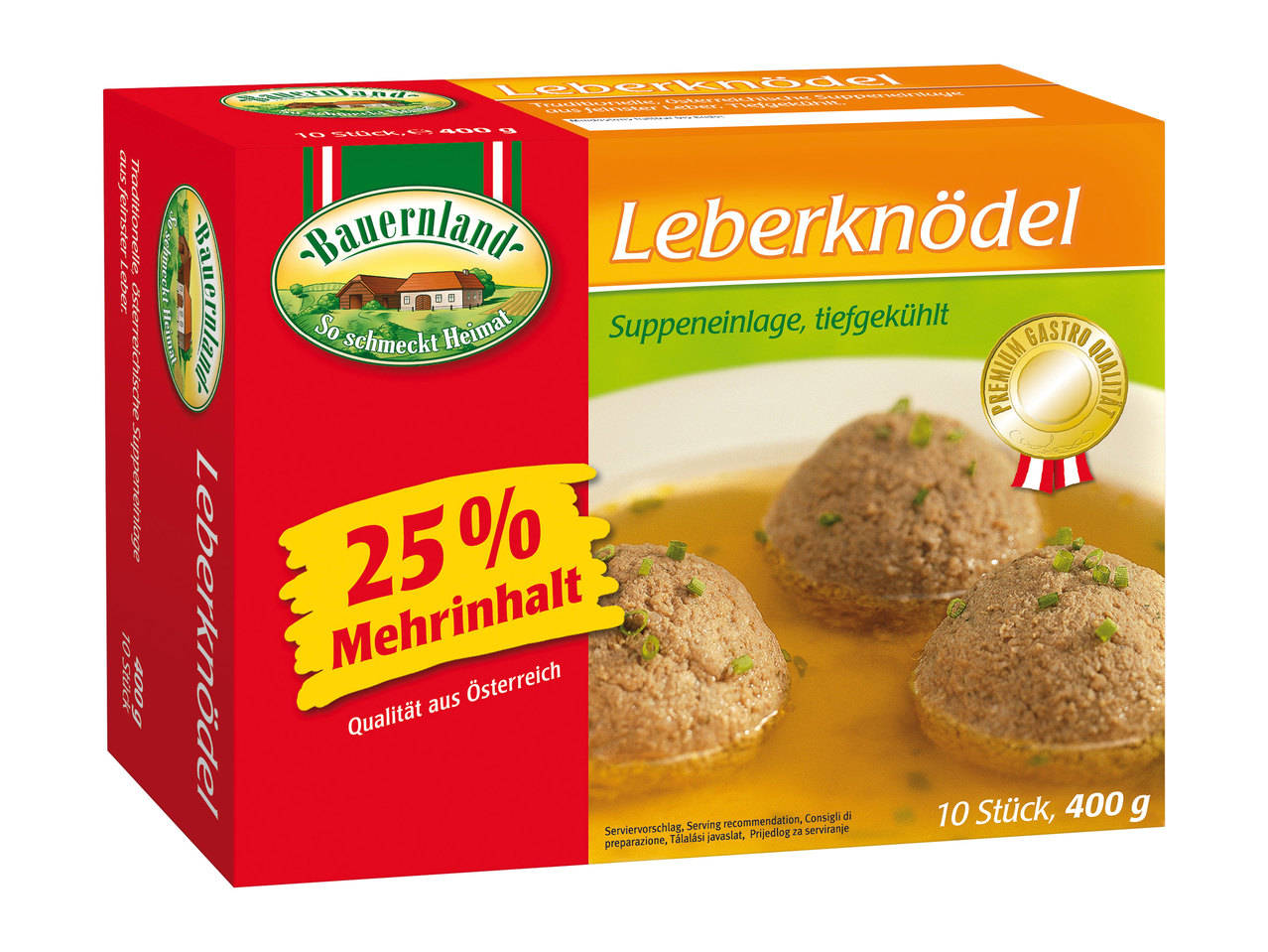 BAUERNLAND Leberknödel
