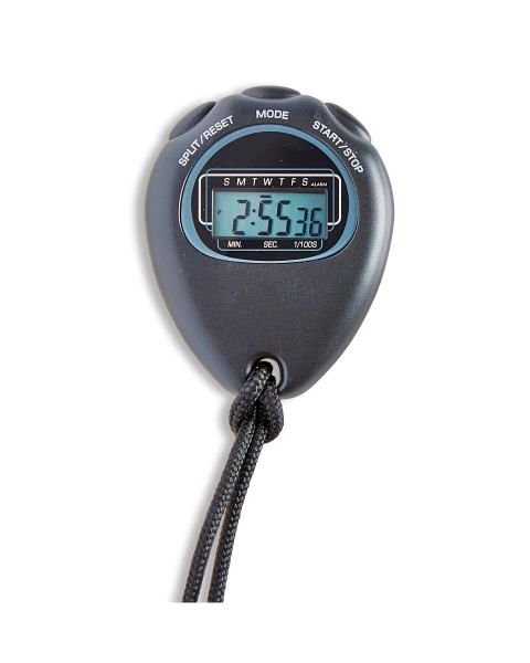 Black Sports Stop Watch