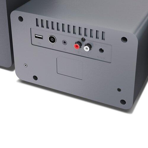 SHARP Micro système audio XL-B514, gris