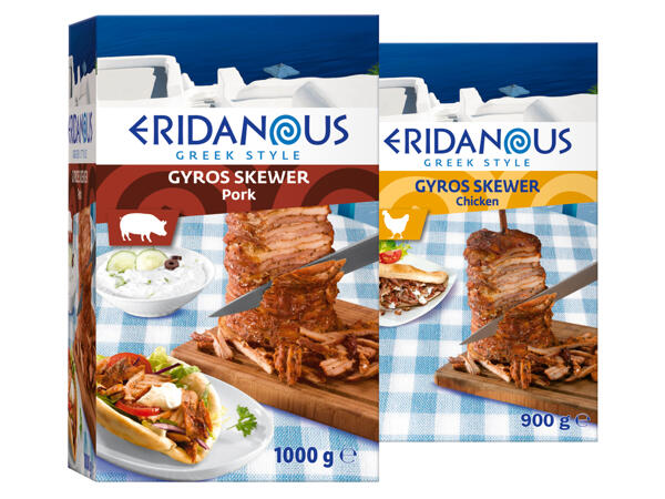 Backofen-Gyros-Spieß