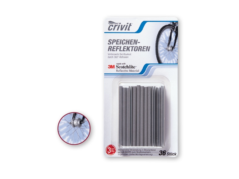 Crivit (R) Spoke Reflectors