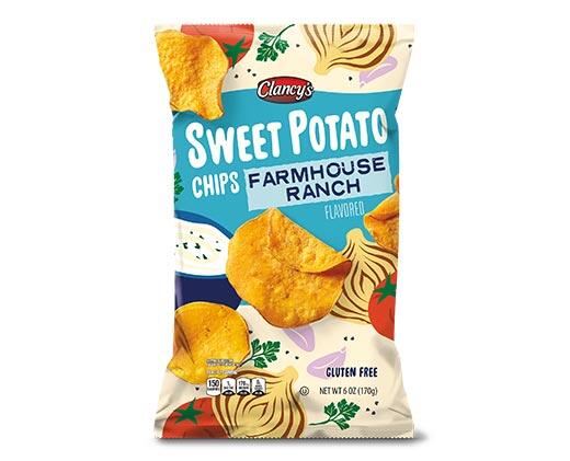 Clancy's Sweet Potato Chips Ranch or Jalapeno