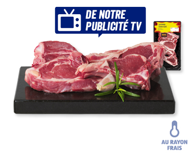 Côtelettes d'agneau BBQ