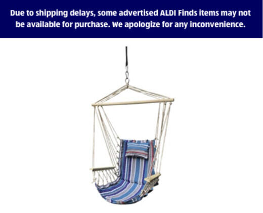 Belavi Hanging Hammock Chair - Aldi — USA - Specials Archive