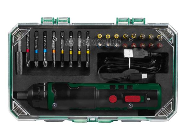 Cordless screwdriver