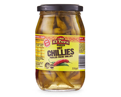 Sliced Jalapeños 470g or Chillies 330g