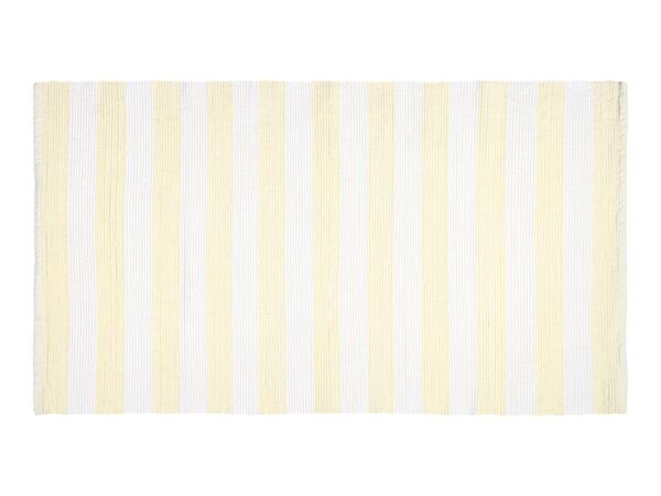 Yellow Striped Rug